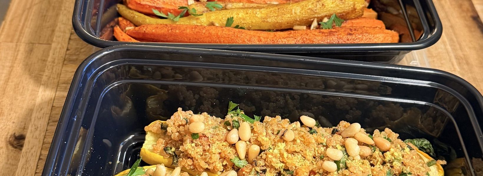 A week of meal prep in containers
